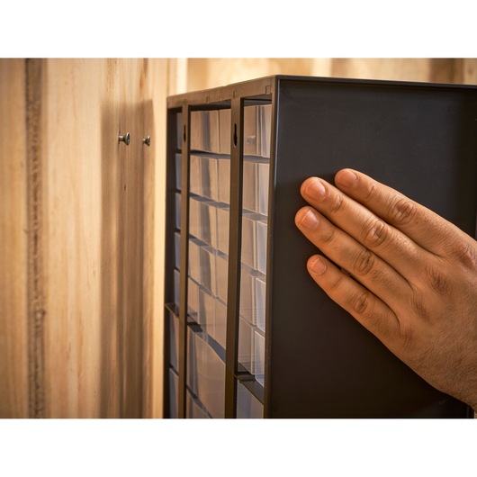 STANLEY® 39-Drawers Multi-Use Storage Bin Application Shot