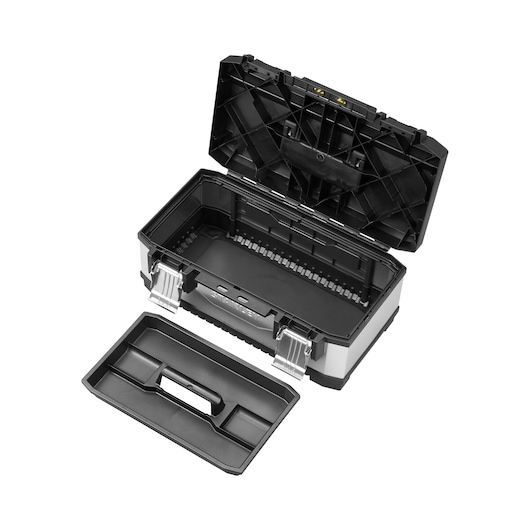 Stanley® Μεταλλική Εργαλειοθήκη (Γαλβανισμένη) με Πλαστικό Καπάκι