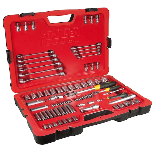 ΚΑΣΕΤΙΝΑ ΜΕ ΚΑΡΥΔΑΚΙΑ FATMAX 1/2" & 1/4" ΝΙΚΕΛ ΧΡΩΜΙΟΥ 84 ΤΕΜ