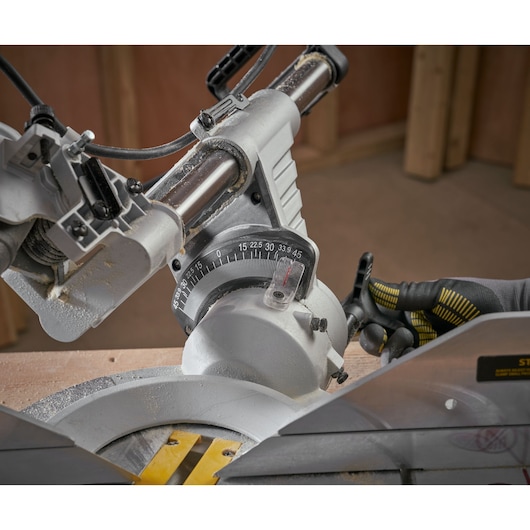 STANLEY® AC 1800W 254mm Double Bevel Slide Mitre Saw
